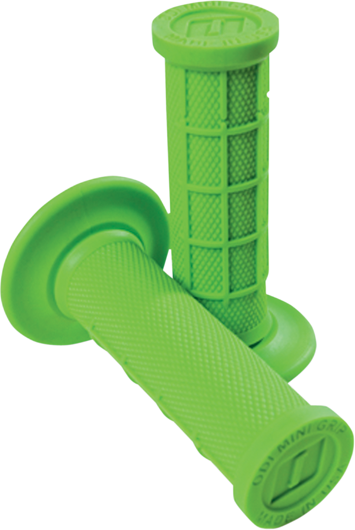 ODI Mini MX Motorcycle Grips, Green, H01MMN