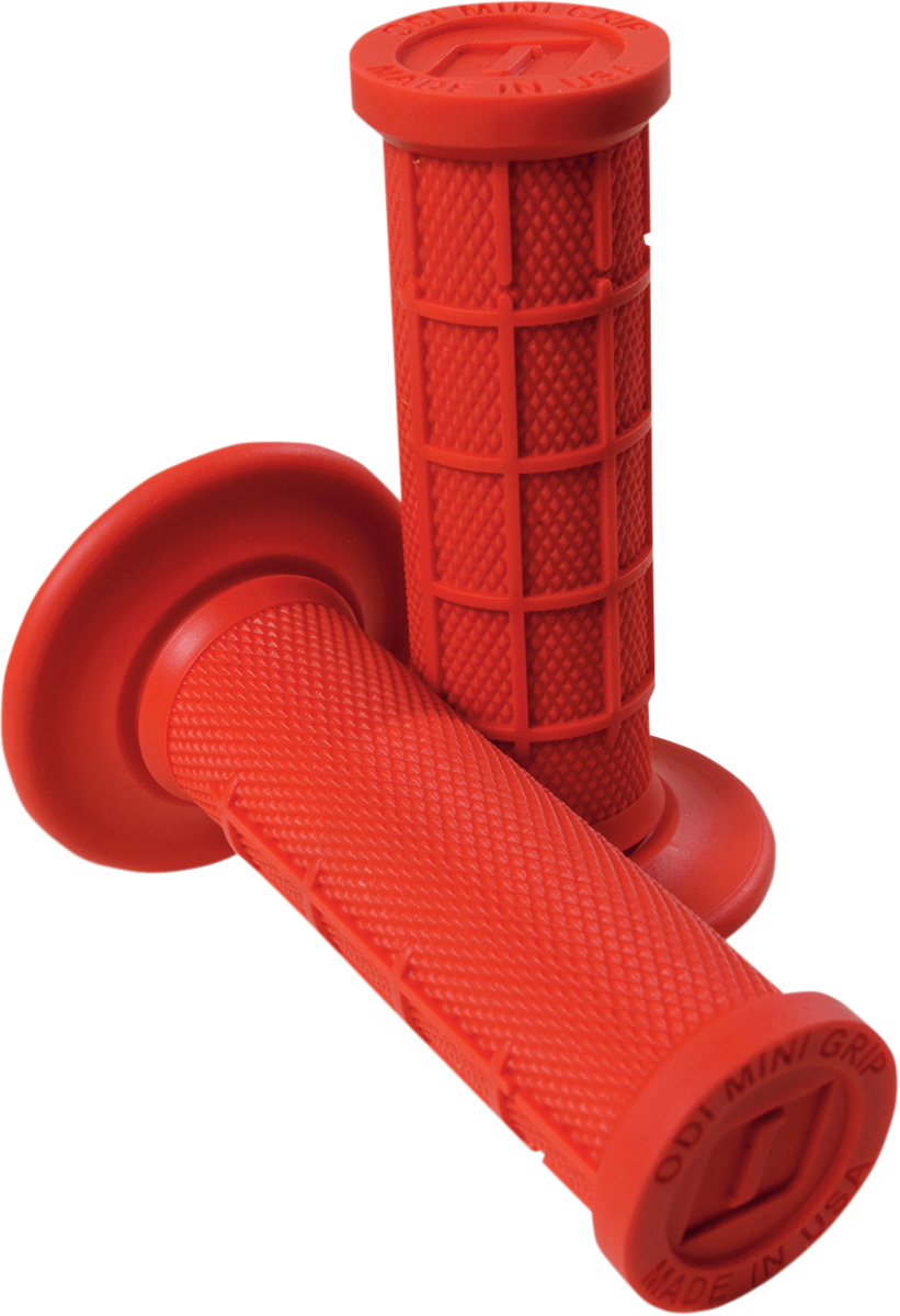 ODI Mini MX Motorcycle Grips, Red, Medium Compound – H01MMR