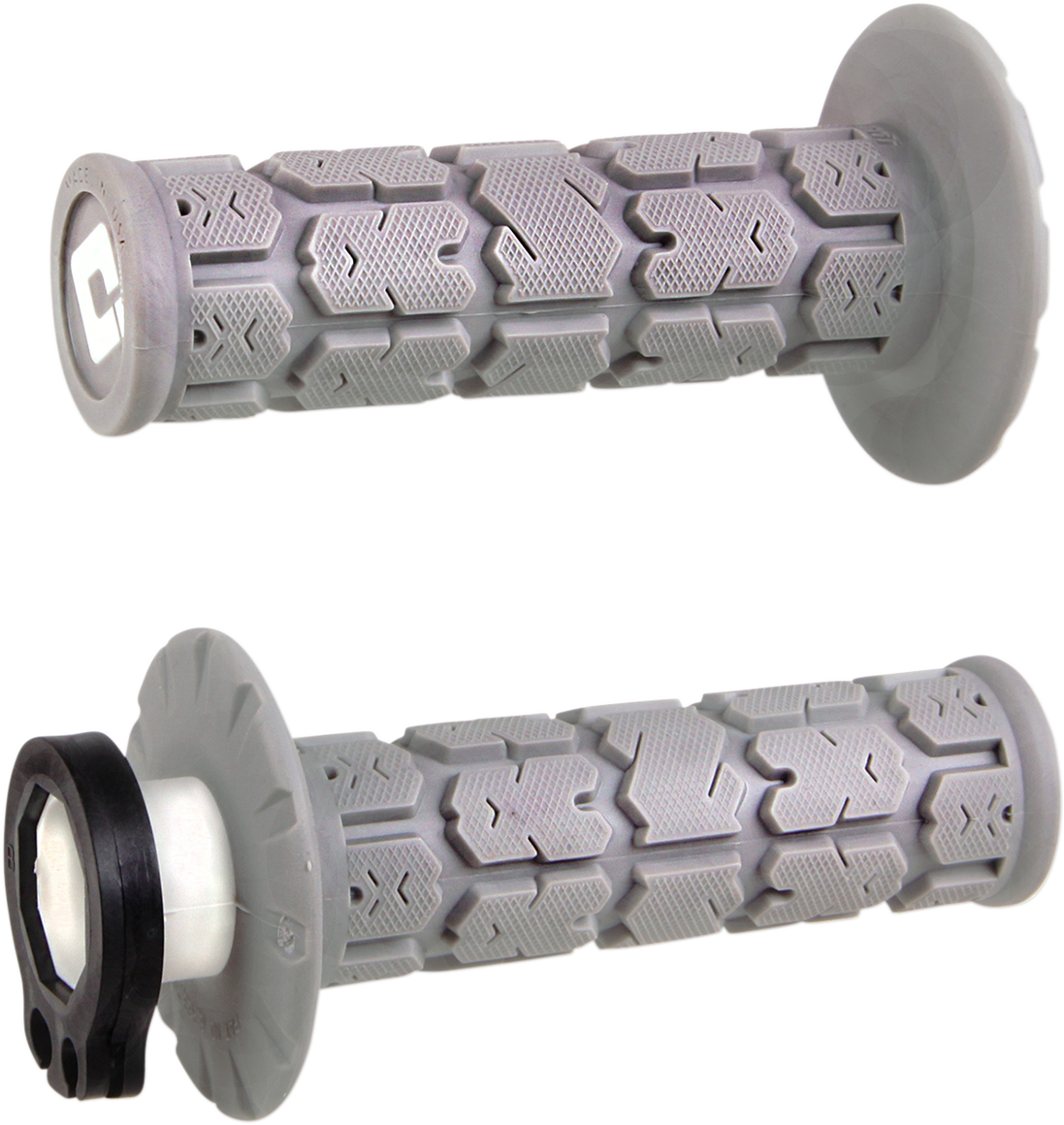 ODI V2 Rogue Lock-On MX Grips Gray H36RGG