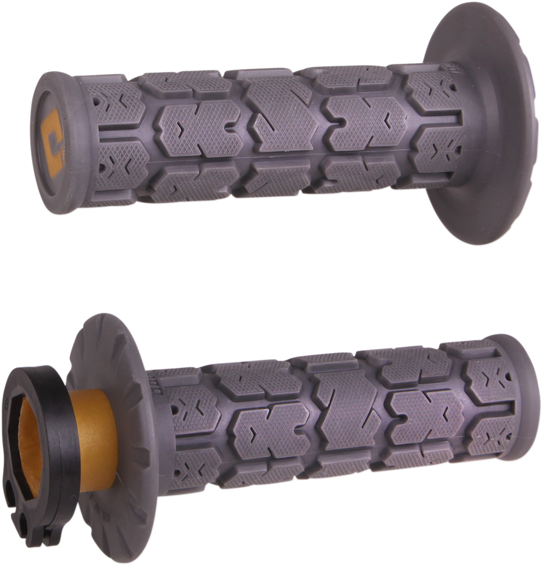 ODI V2 Rogue Lock-On MX Grips, Graphite, H36RGH