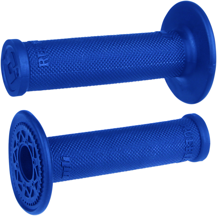 ODI Ruffian MX Single-Ply No-Waffle Grips, Blue, H00RFU
