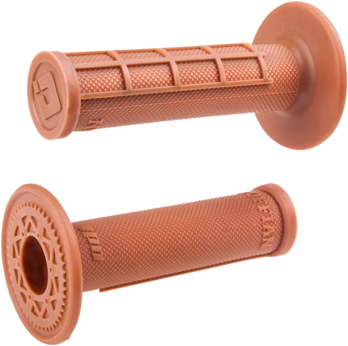 ODI Ruffian Half Waffle Gum Grips H01RFGR for 7/8-Inch Handlebars