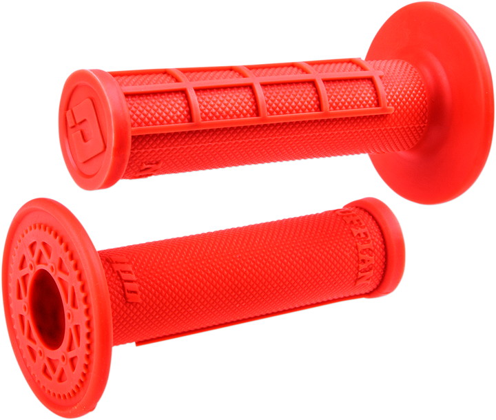 ODI Ruffian Half Waffle Grips, Fluorescent Orange, H01RFFO