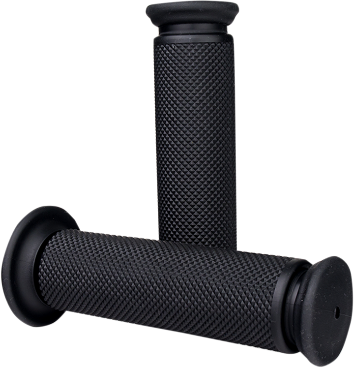 DRIVEN RACING Diamond MX Grips, Closed End, Black, D637BK