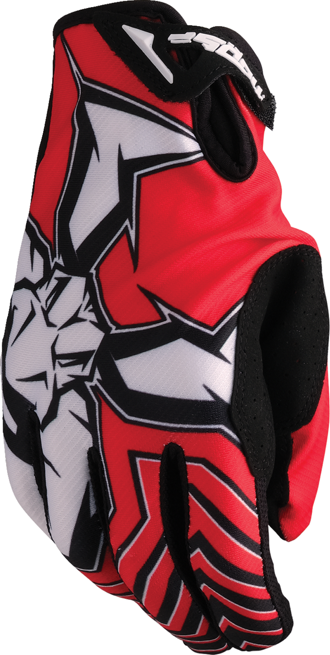 Moose Racing Agroid Pro Gloves - Red/Black