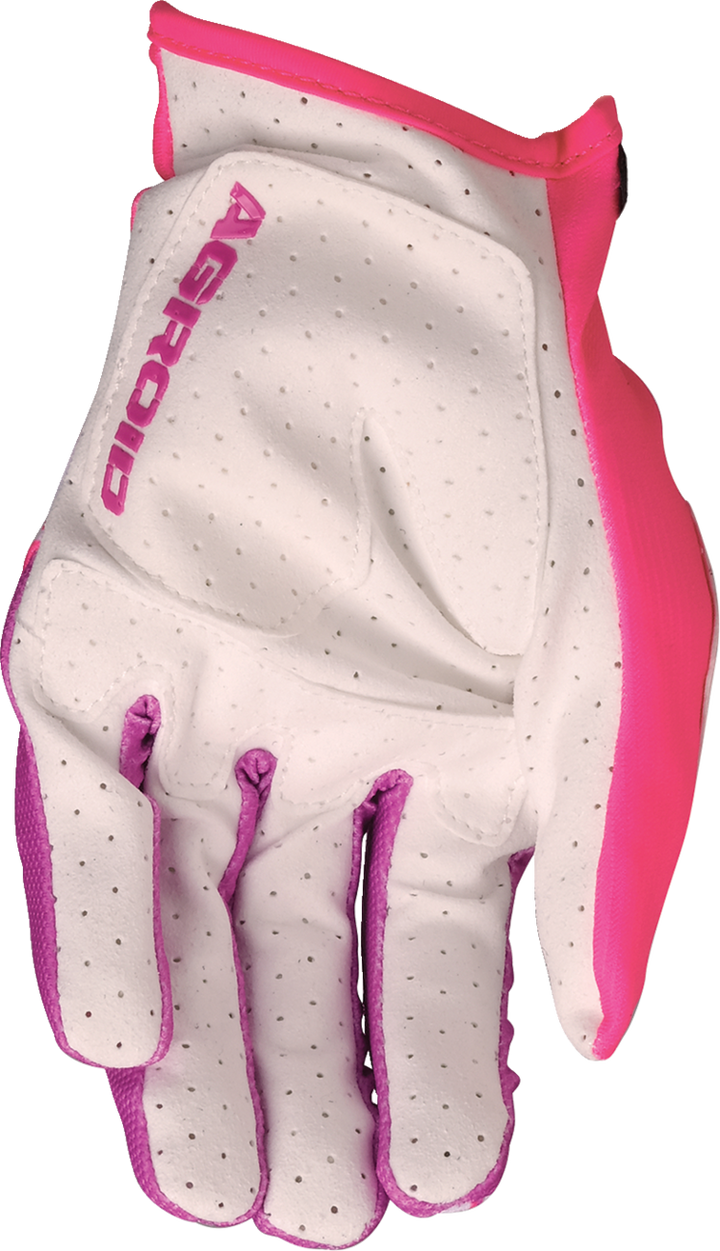 Moose Racing Agroid Pro Gloves - Pink/White