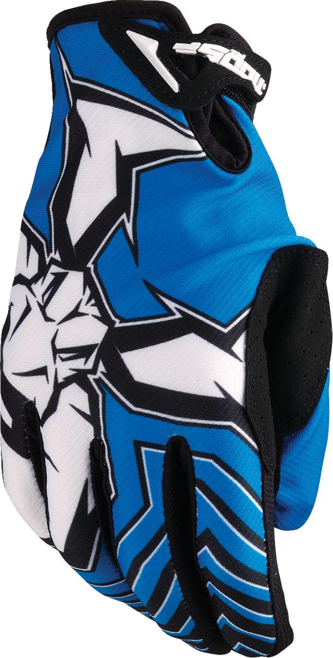 Moose Racing Agroid Pro Gloves - Blue/Black