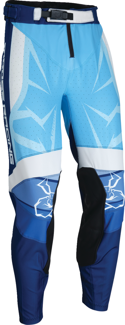 Moose Racing Agroid Pants - Blue/White