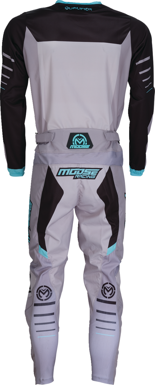 Moose Racing Qualifier Pants - Gray/Teal