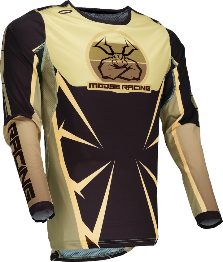 Moose Racing Agroid Jersey - Brown/Black