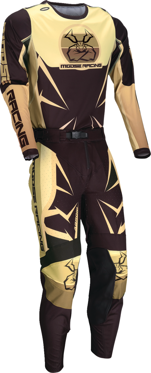 Moose Racing Agroid Jersey - Brown/Black