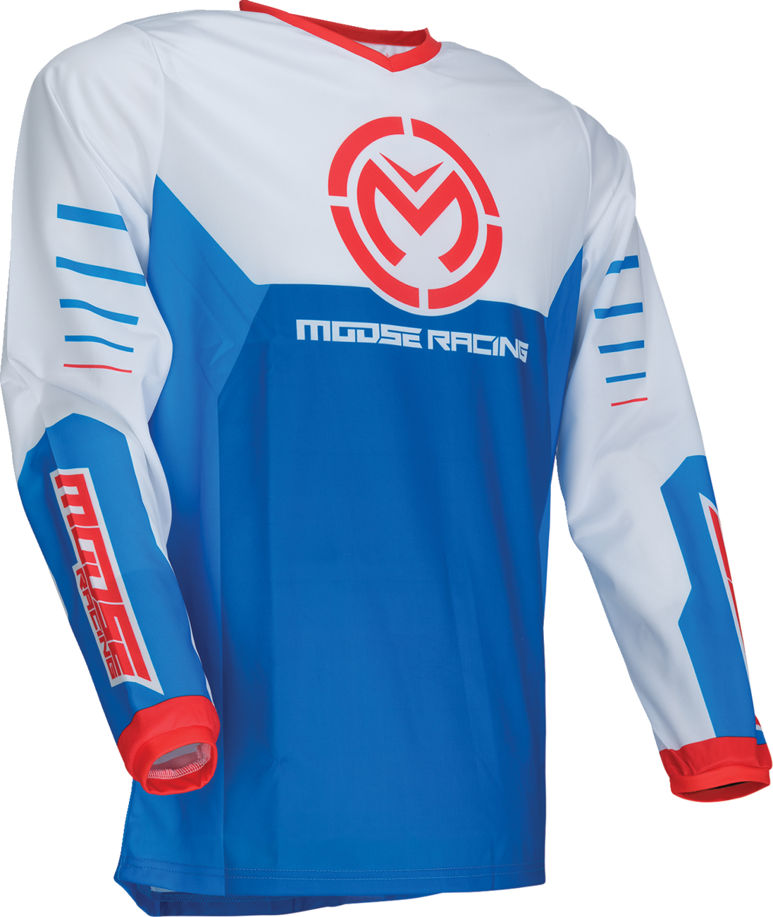 Moose Racing Qualifier Jersey - Red/White/Blue
