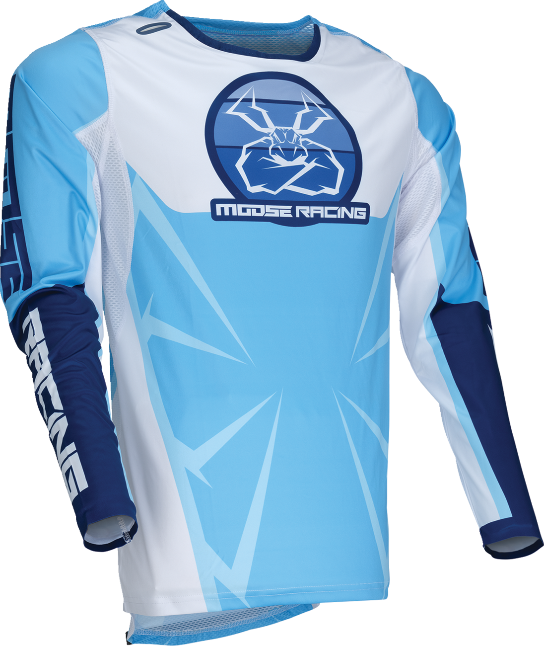 Moose Racing Agroid Jersey - Blue/White