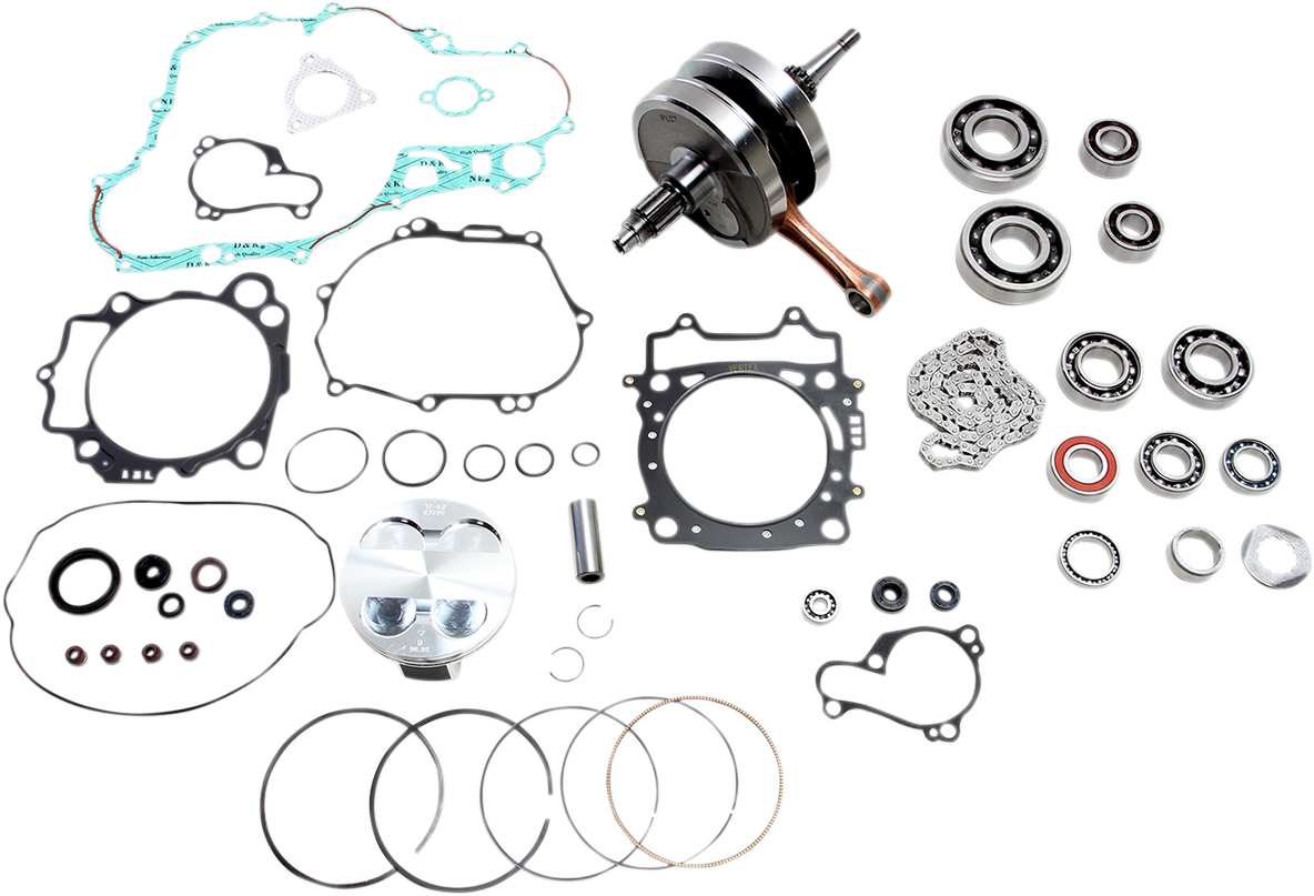 Vertex WR101-181 Complete Engine Rebuild Kit for Yamaha YZ450F 2014-2017
