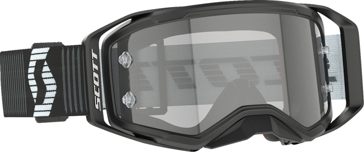 SCOTT Prospect 2.0 LS Goggle - Black/White - Light Sensitive - Gray Works Lens
