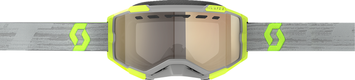 SCOTT Fury LS Snow Goggle - Gray/Yellow - Light Sensitive - Bronze Chrome Lens