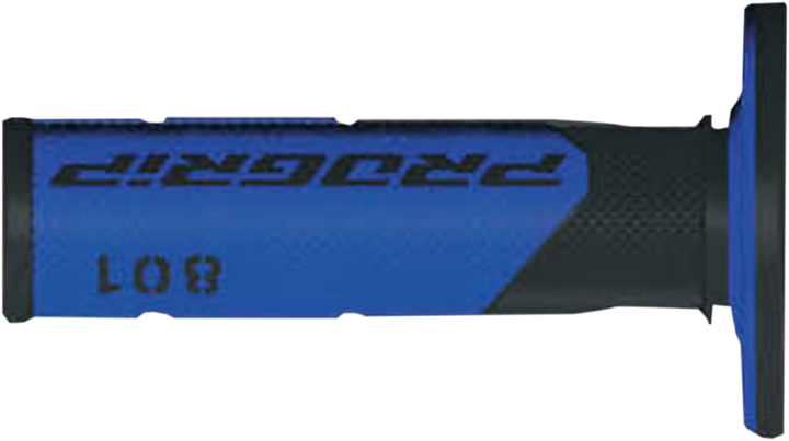 PRO GRIP 801 Hybrid Duo-Density Cross Grips Black/Blue PA080100NEBL