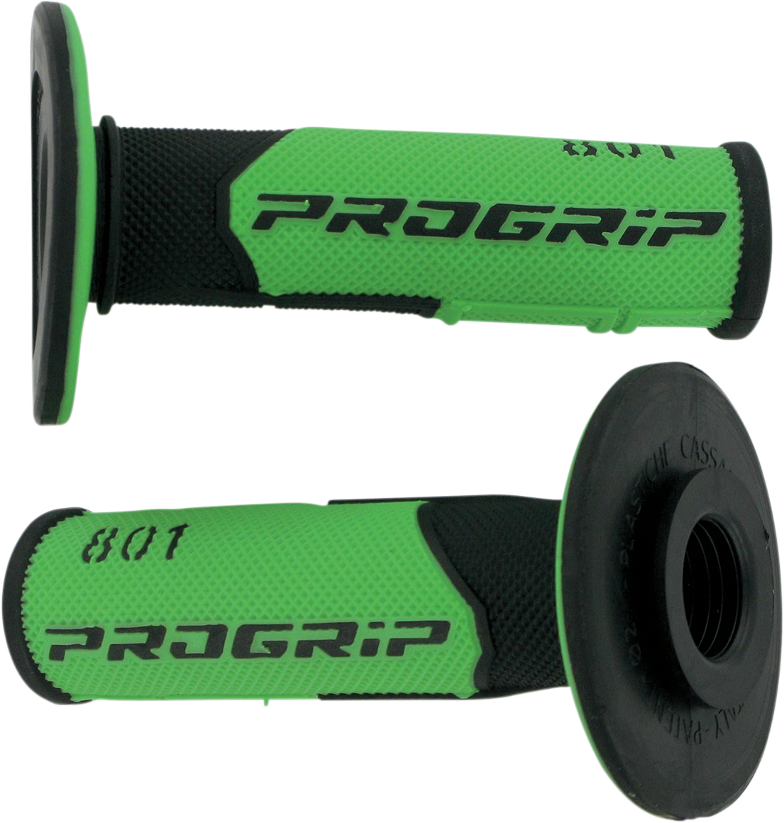 PRO GRIP 801 Hybrid Duo-Density Cross Grips Black/Green PA080100NEVE