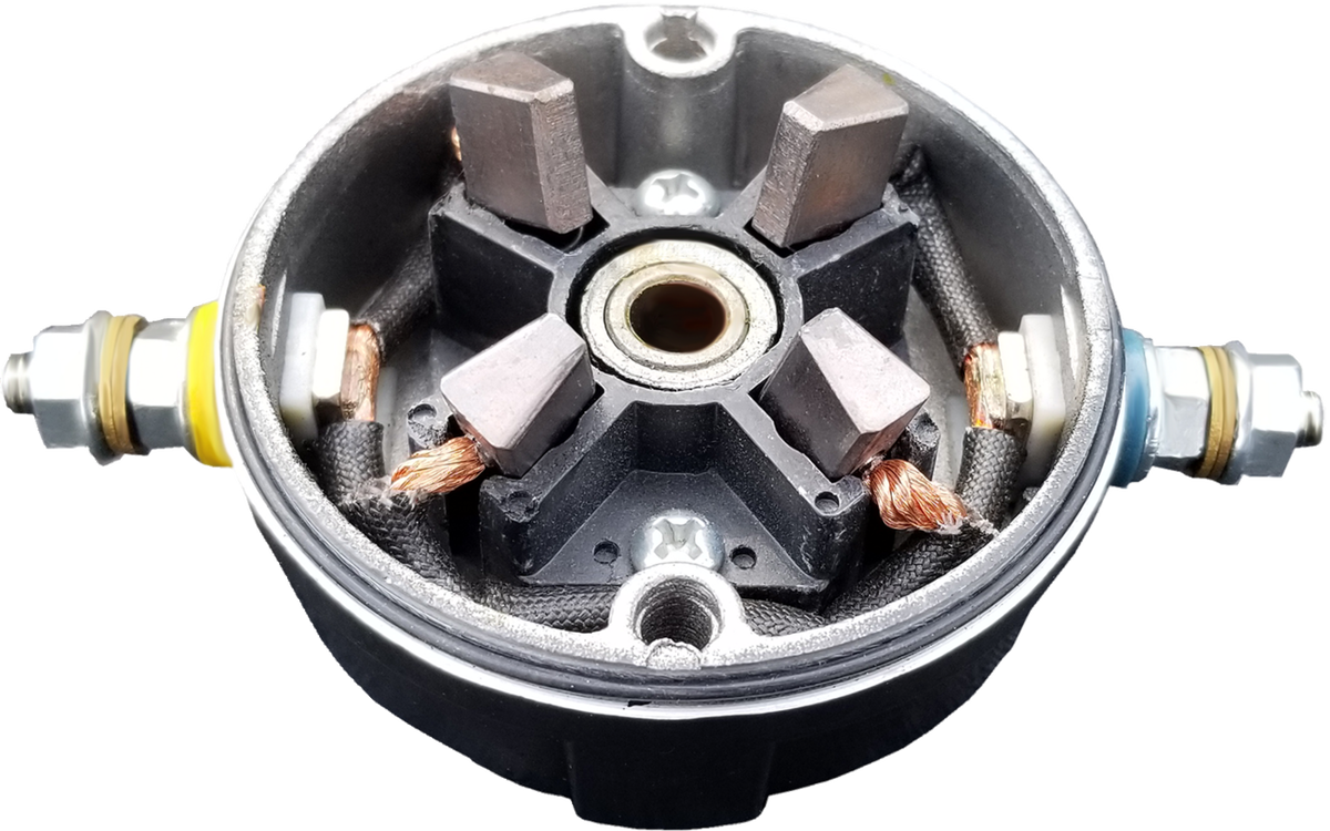 KFI PRODUCTS U-Series Replacement Motor End Cap - Black SE-U-CAPKIT