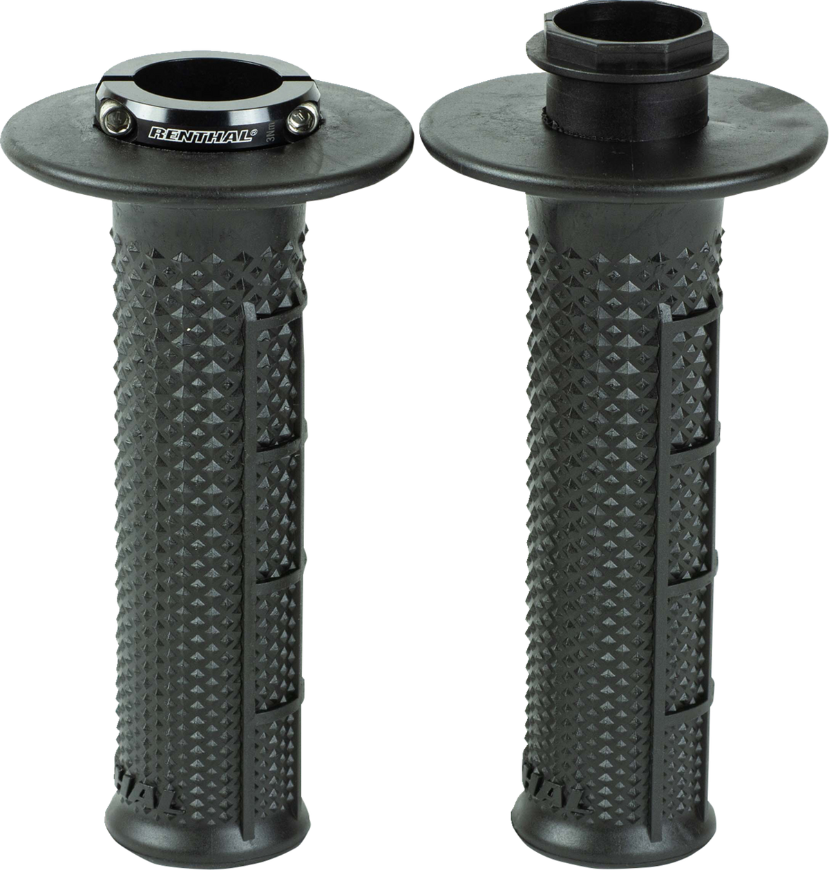 Renthal MX R-Works Lock-On Grips, Ultra Tacky Taper Half Waffle, G239