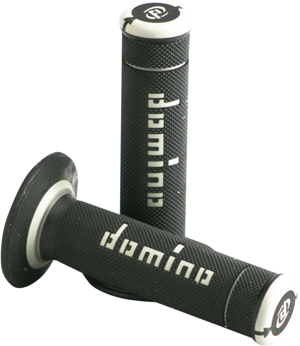 DOMINO Xtreme Black and Gray Dual-Compound Grips A19041C5240A7-0