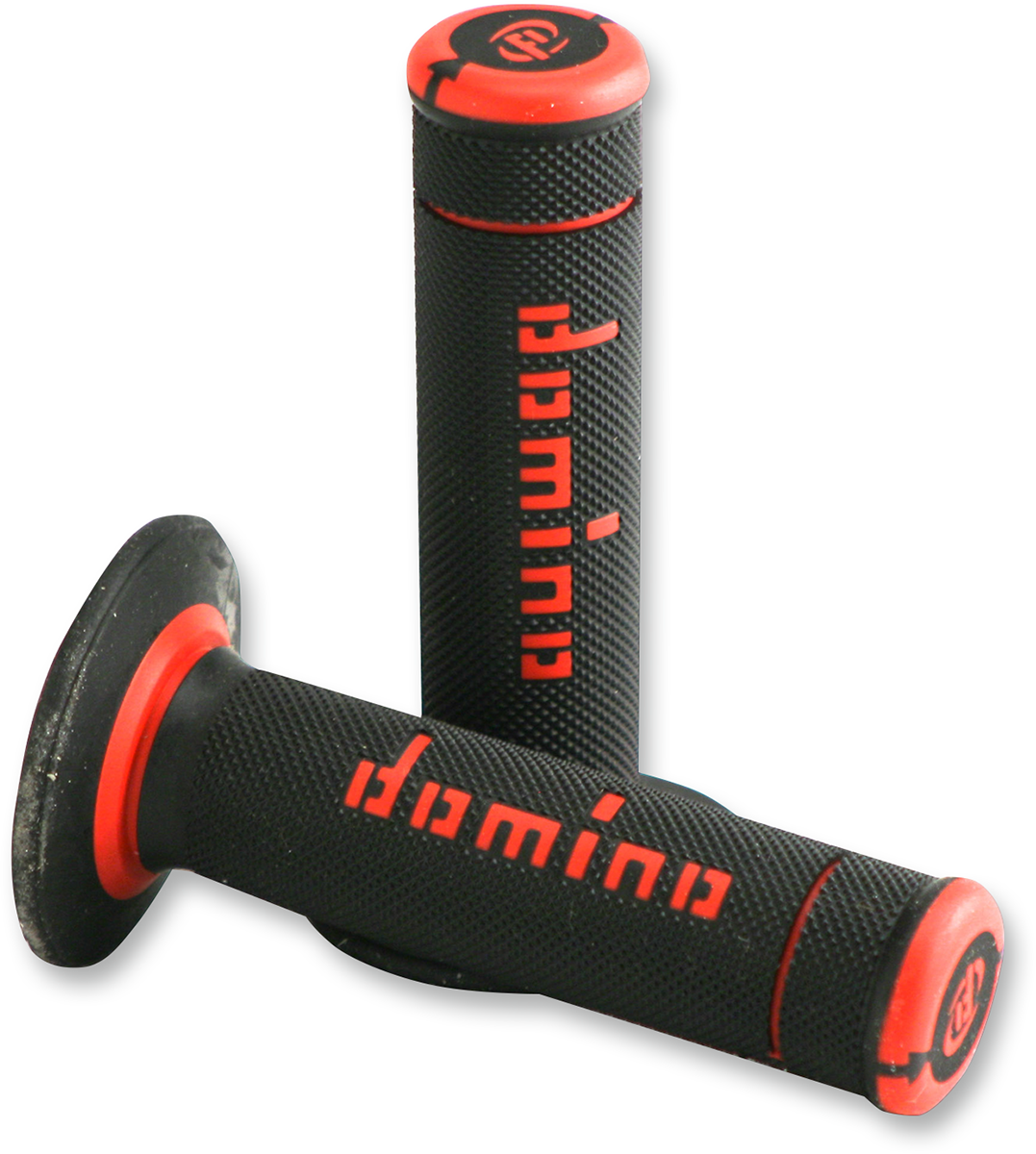 DOMINO Xtreme Dual-Compound Motorcycle Grips, Black/Orange, Part A19041C4540A7-0
