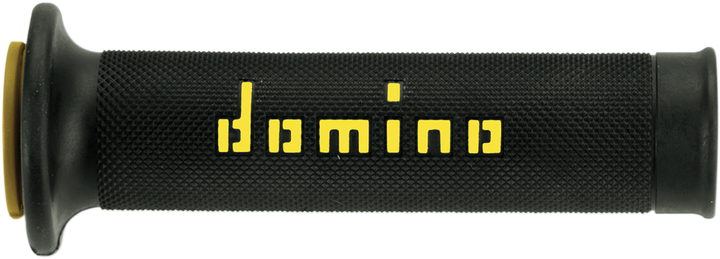 DOMINO MotoGP Dual-Compound Motorcycle Grips Black/Yellow A01041C4740B7-0