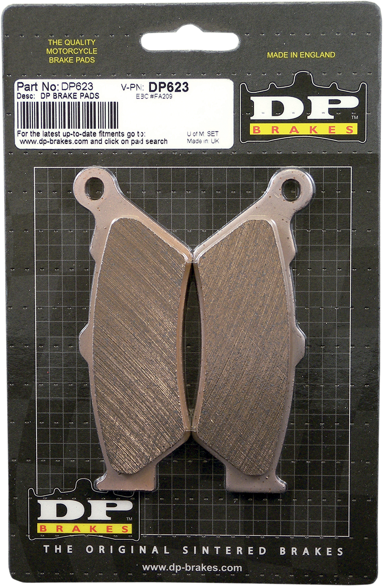 DP Brakes DP524 Standard Brake Pads for Benelli, CFMoto and Honda