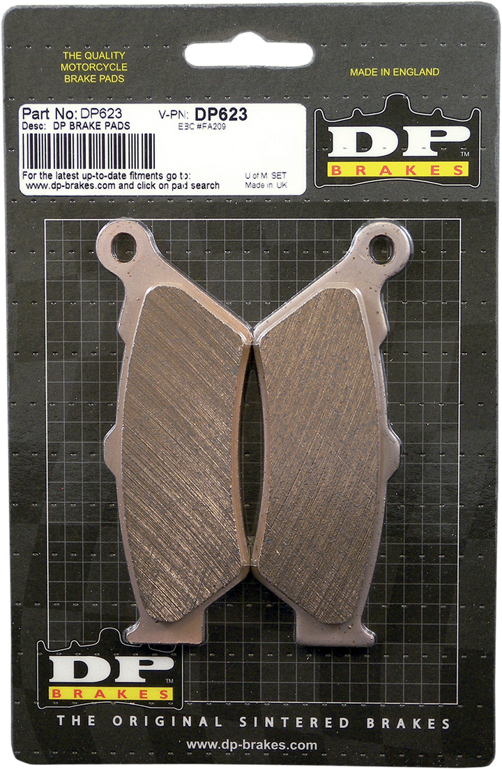 DP Brakes DP524 Standard Brake Pads for Benelli, CFMoto and Honda