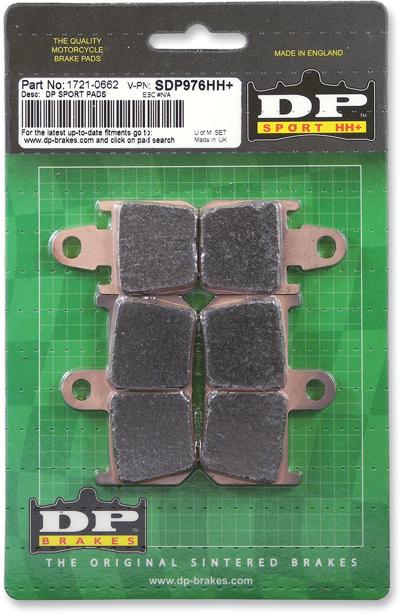DP Brakes SDP528HH Sintered Front Brake Pads
