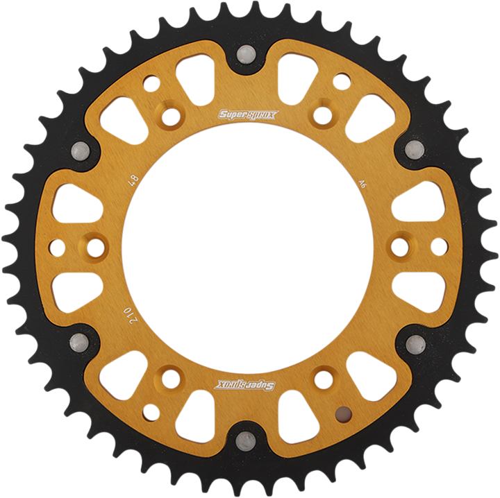 SUPERSPROX Stealth Rear Sprocket 48-Tooth Gold Honda RST-210-48-GLD