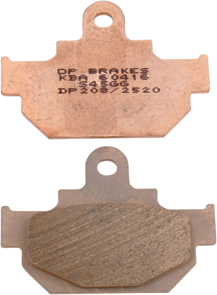 DP Brakes DP208 Standard Brake Pads for Suzuki