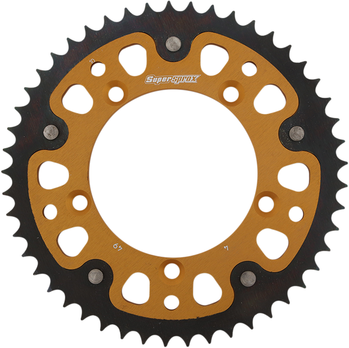 SUPERSPROX Stealth Rear Sprocket RST-4-49-GLD, 49-Tooth Gold for KTM