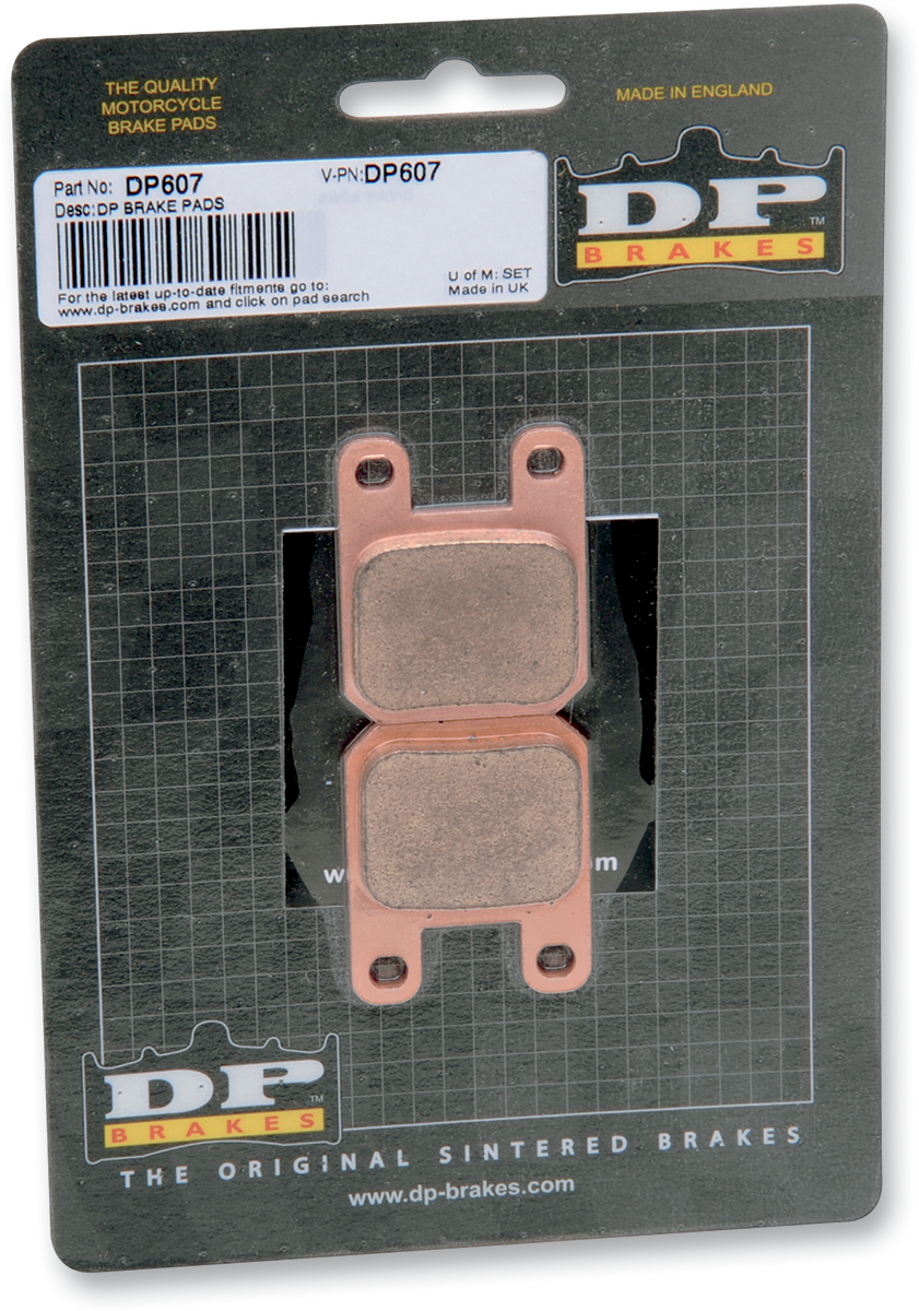 DP BRAKES DP607 Standard Sintered Metal Brake Pads