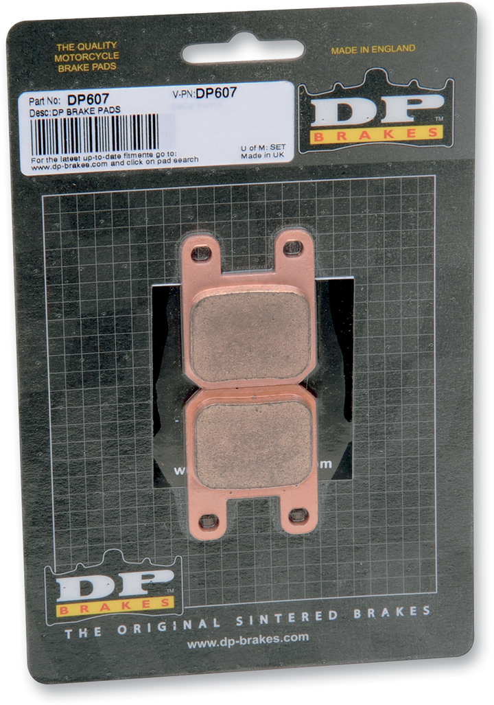 DP BRAKES DP607 Standard Sintered Metal Brake Pads