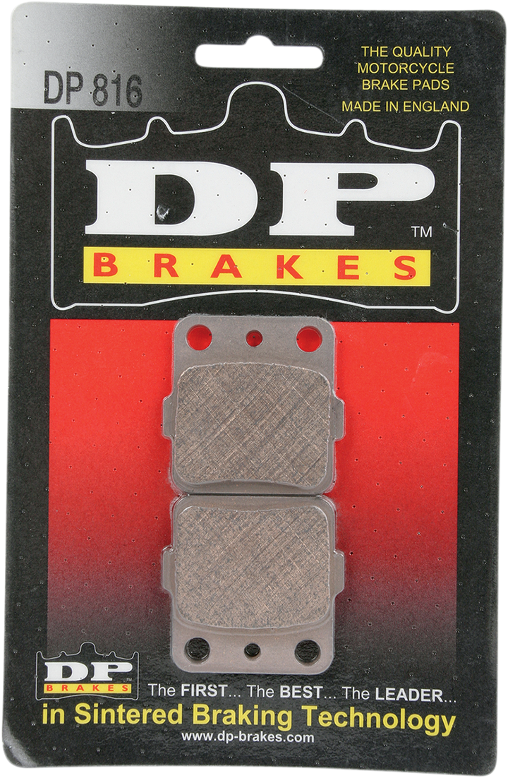DP Brakes DP816 Standard Brake Pads for Suzuki and Yamaha