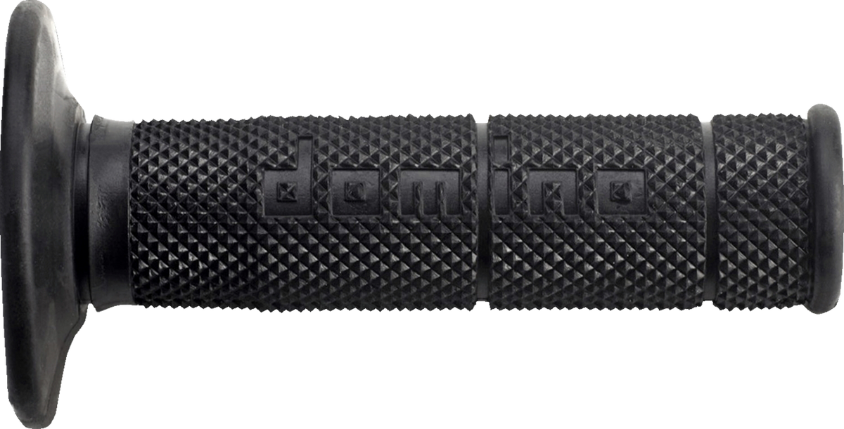 DOMINO Victor No-Waffle Motorcycle Grips Black 6131.82.40.06