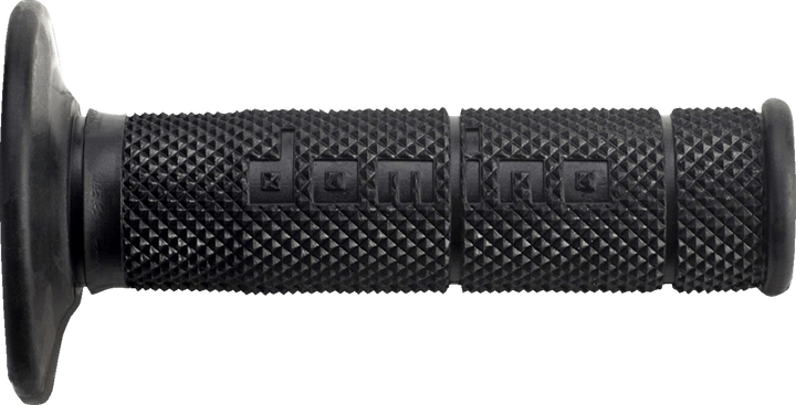 DOMINO Victor No-Waffle Motorcycle Grips Black 6131.82.40.06