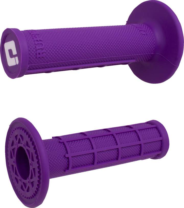 ODI Ruffian Half Waffle Purple Motorcycle Grips H01RFPR