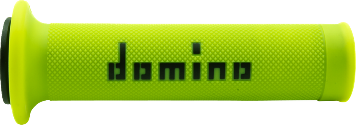 DOMINO MotoGP Dual-Compound Grips, Fluorescent Yellow/Black, Part A01041C4050B7-0