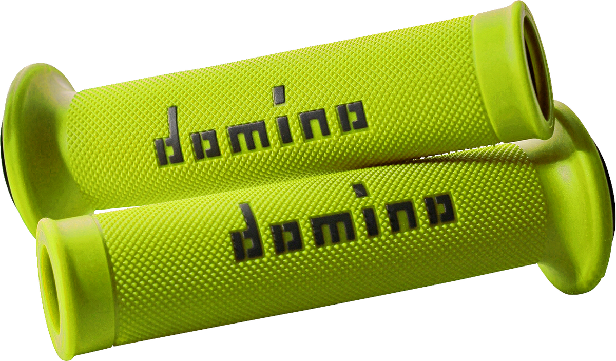 DOMINO MotoGP Dual-Compound Grips, Fluorescent Yellow/Black, Part A01041C4050B7-0