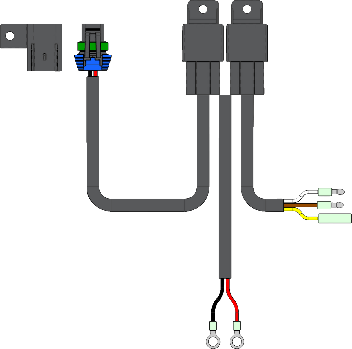 KFI PRODUCTS Actuator Relay Harness Replacement ACT-HAR
