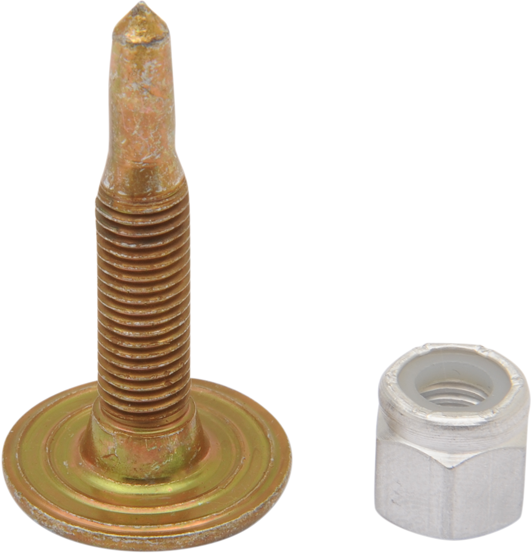 STUD BOY Power Point Carbide/Push-Through Studs with Power Tower Locknuts - 1.375" - 24 Pack 2166-P1
