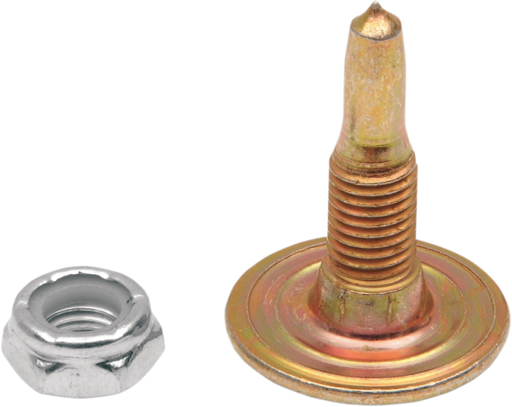 STUD BOY Power Point Carbide/Push-Through Studs with Standard Locknuts - 1.187" - 24 Pack 2067-P1