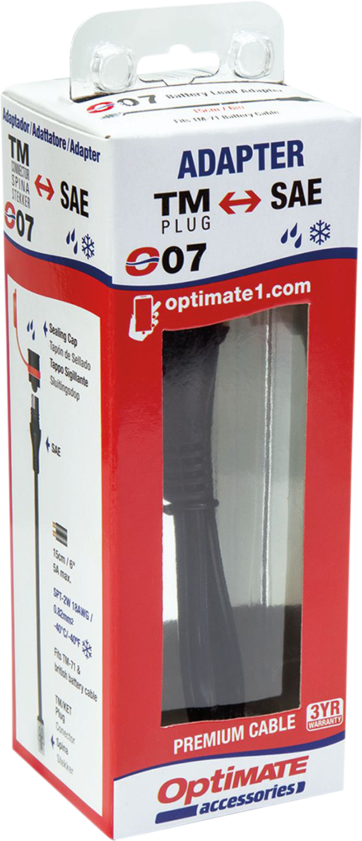Tecmate OptiMate™ Charger Cable Adapter