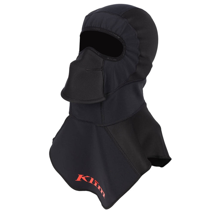 Arctic Balaclava - Black - Fiery Red