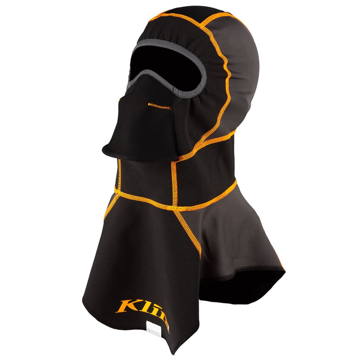 Arctic Balaclava - Black - Strike Orange