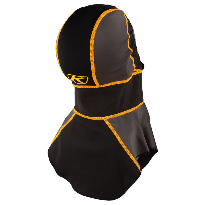 Arctic Balaclava - Black - Strike Orange