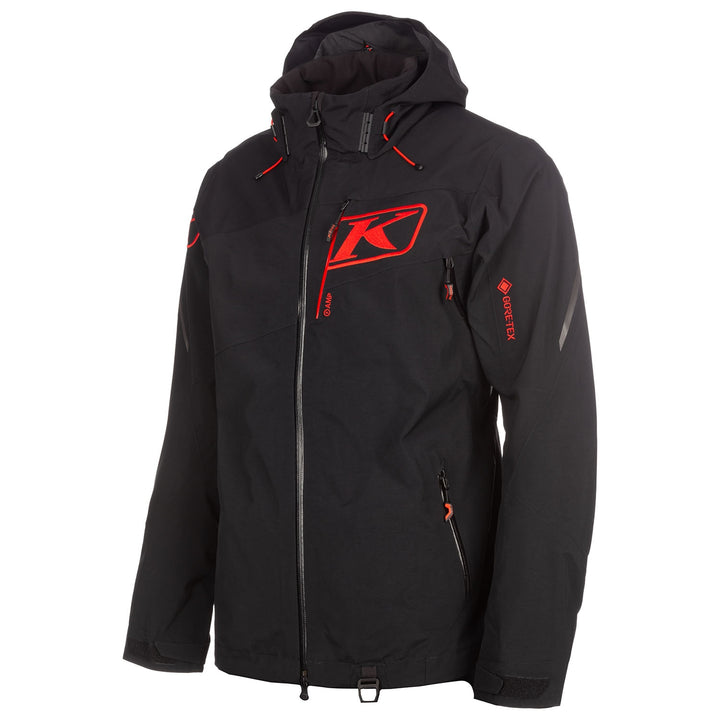 Storm Jacket - Black - Fiery Red