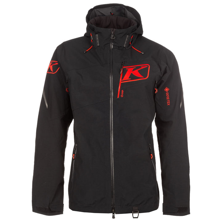 Storm Jacket - Black - Fiery Red